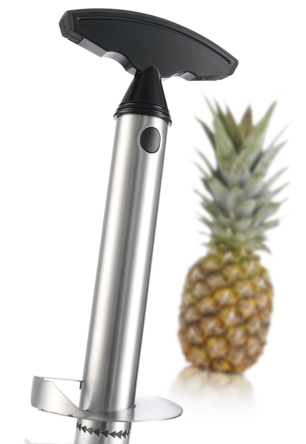 Easy Tool Stainless Steel Fruit Pineapple Corer Slicer Peeler Cut